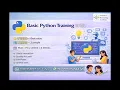 Basic Python Training in ISL 4 Weeks Live Course for Deaf Limited Seats