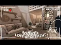 roblox bloxburg no gamepass aesthetic loft apartment 35k tour build - itapixca builds