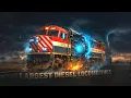Lagu Largest Diesel Locomotives TRANSFORMATION | AI Evolution of Giants