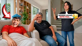 MEU FILHO CHEGOU EM CASA E DESCOBRI QUE ELE NAO FICOU BEM COM ISSO..