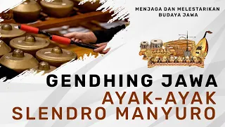 ayak ayak slendro manyura