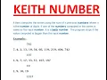 Number System Keith Number using java concept with bluej full explanation