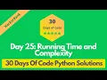 HackerRank Day 25 Running Time and Complexity problem solution in Python 30 Days Of Code