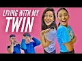Download Lagu LIVING WITH MY TWIN FOR 24 HOURS | Rimorav Vlogs