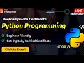 Bootcamp with Certificate Python Programming Lec 2