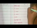 Cursive writing for beginners Lesson 1 Basic Strokes and Shapes Cursive handwriting practice
