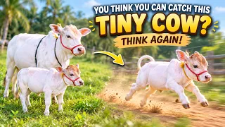You think you can catch this tiny cow? Think again! Nadipathy Breed