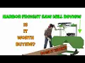 cheapest sawmill on the market - Is it worth buying Harbor Freight Sawmill Review harborfreight