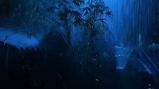 Heavy Rainfall Night Ambience | Gentle Thunder and Rain Sounds for Sleep and Mental Recovery