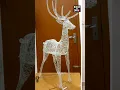 reindeer making Christmas dear 3D merry Christmas and happy new year hand made