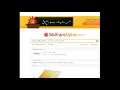 How to use Wolfram Alpha part 2 The Industrial Engineering Users