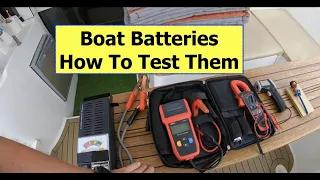 How to test your batteries.  AGM. Gel. Flooded lead acid? (Edited previously released)