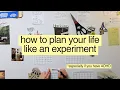 Why I plan my life on a science fair board and you should too