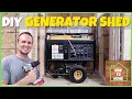 Generator Shed Ideas DIY Generator Enclosure