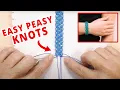 How To Make a HONEYCOMB Crystal Macrame Bracelet - Easy DIY Jewelry Tutorial