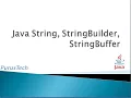 Java String StringBuilder StringBuffer - Part-22
