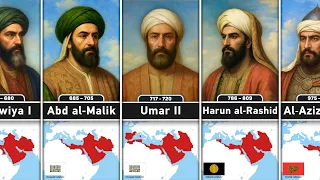 timeline of muslim caliphates five major caliphates