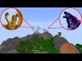 Lagu Godzilla vs King Ghidorah in Minecraft