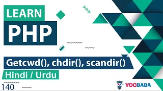 PHP Getcwd C ir Scandir Functions Tutorial in Hindi Urdu