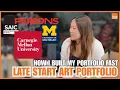 ICON Acceptance 2026 CMU UMich SAIC Parsons Accepted Art Portfolio