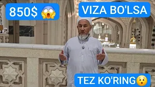 2026-Умра нархлари. Биз билан умра сафарига боринг.