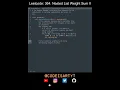 Leetcode 364 Nested List Weight Sum II in Python Python Leetcode Python Coding Tutorial ASMR