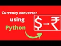 How to convert Dollar to rupees with python Learn Python Python Project Python for Beginner