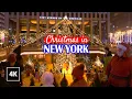 Lagu Manhattan Winter Walk 🎄 Evening Lights \u0026 Festive Vibes