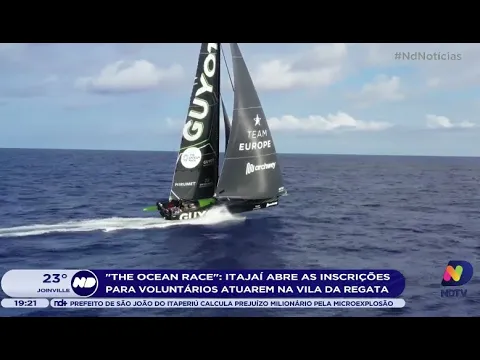 The Ocean Race: Itajaí abre as inscrições para voluntários atuarem na vila da regata