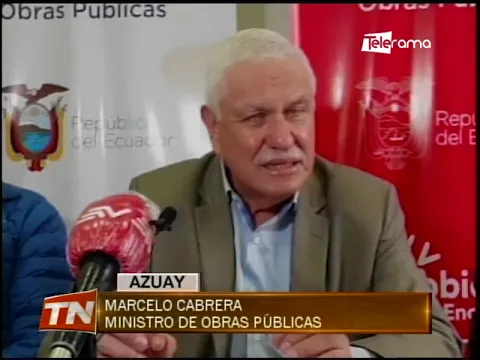 Ministro declaró en emergencia al kilómetro 49 de la vía Cuenca - Molleturo