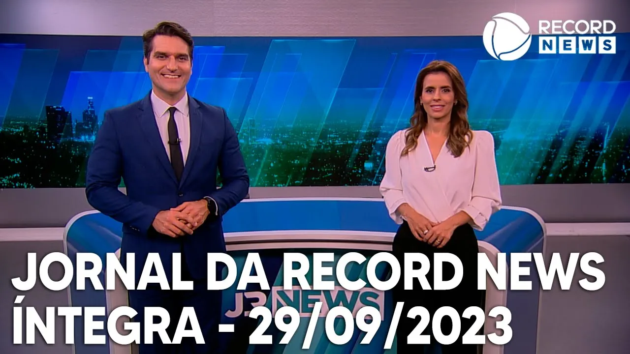 Jornal da Record News - 29/09/2023
