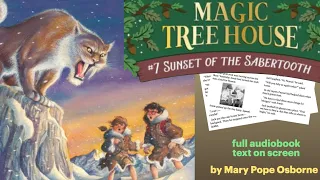 Sunset of the Sabertooth - Magic Tree House 7