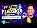 Flexbox in 15 Minutes Build Any Navbar HTML CSS Zero to Hero 2026