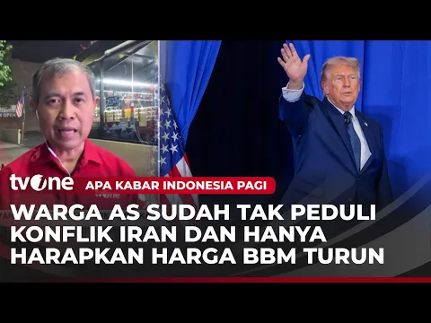 Warga AS Sudah Cukup Lelah dengan Dampak Perang Iran