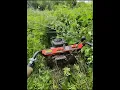 dr 26 premier brush mower in action