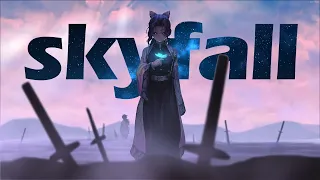 skyfall shinobu kocho full version lyric video reverb 