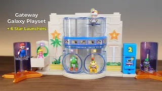 Gateway Galaxy + All 6 Star Launchers! | Super Mario Galaxy Movie ASMR Unboxing