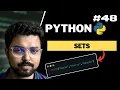 48 Sets in Python Python for Beginners in Hindi Full Course