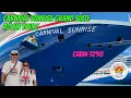 Carnival Sunrise Grand Suite Cabin 7298