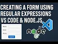 Module 3 Part 2 - Form Validation using Regular Expression Full Stack Development BIS601