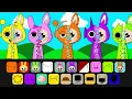 Download Lagu 👻Paper DIY👻 OMG!! ALL Sprunki Became Labubu TOYS 😱 | DIY kertas buku👻