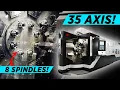 Download Lagu GIANT 35 AXIS 8 SPINDLE MultiSwiss CNC Machine