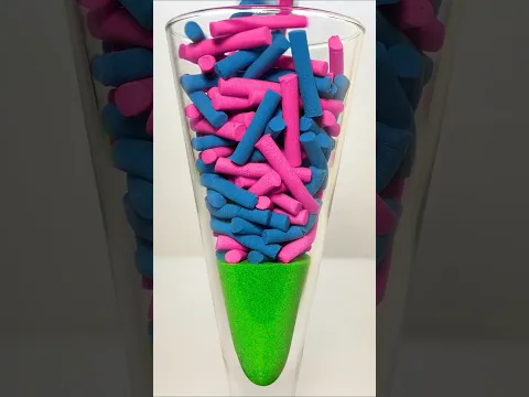 Very Satisfying and Relaxing, Kinetic Sand ASMR, Drop and Squish Sand