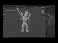 anthro dragon rig wip