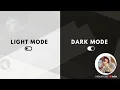 Developing Light Mode Dark Mode Using React JS Context API - Website With Multiple Theme Feature