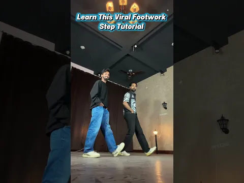 Learn this Viral Footwork stepπ#viralvideo #learnfootwork #footworktutorial #shortvideo