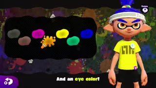 Splatoon Character Creator