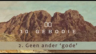 Geen ander 'gode'