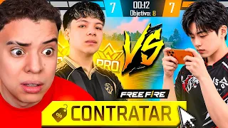 ¡GAMEZKING VS ANTI-GAMEZKING! 🔥 CONTRATE A GAMEZ PARA HUMILLAR A UN HACKER EN FREE FIRE!