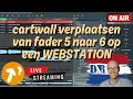 Lagu mAirList livestream - cartwall van fader 5 naar 6 verplaatsen op een D\u0026R WEBSTATION